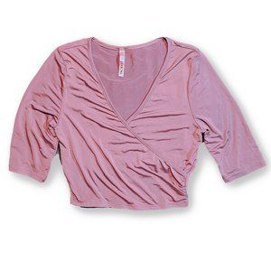 5/$25 Mezzan NE Crossover Crop Top